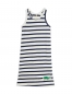 Preview: MINI RODINI Kleid Chamäleon - gestreift